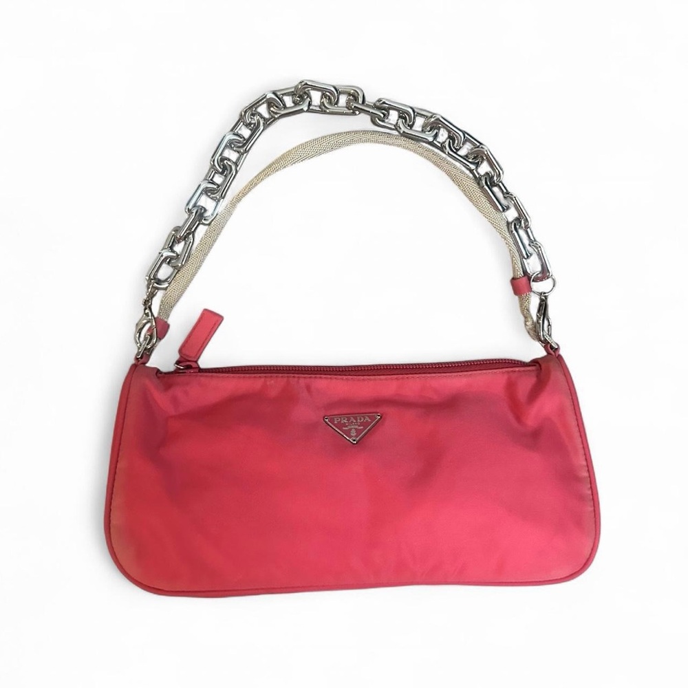Prada Hot Pink Nylon Purse